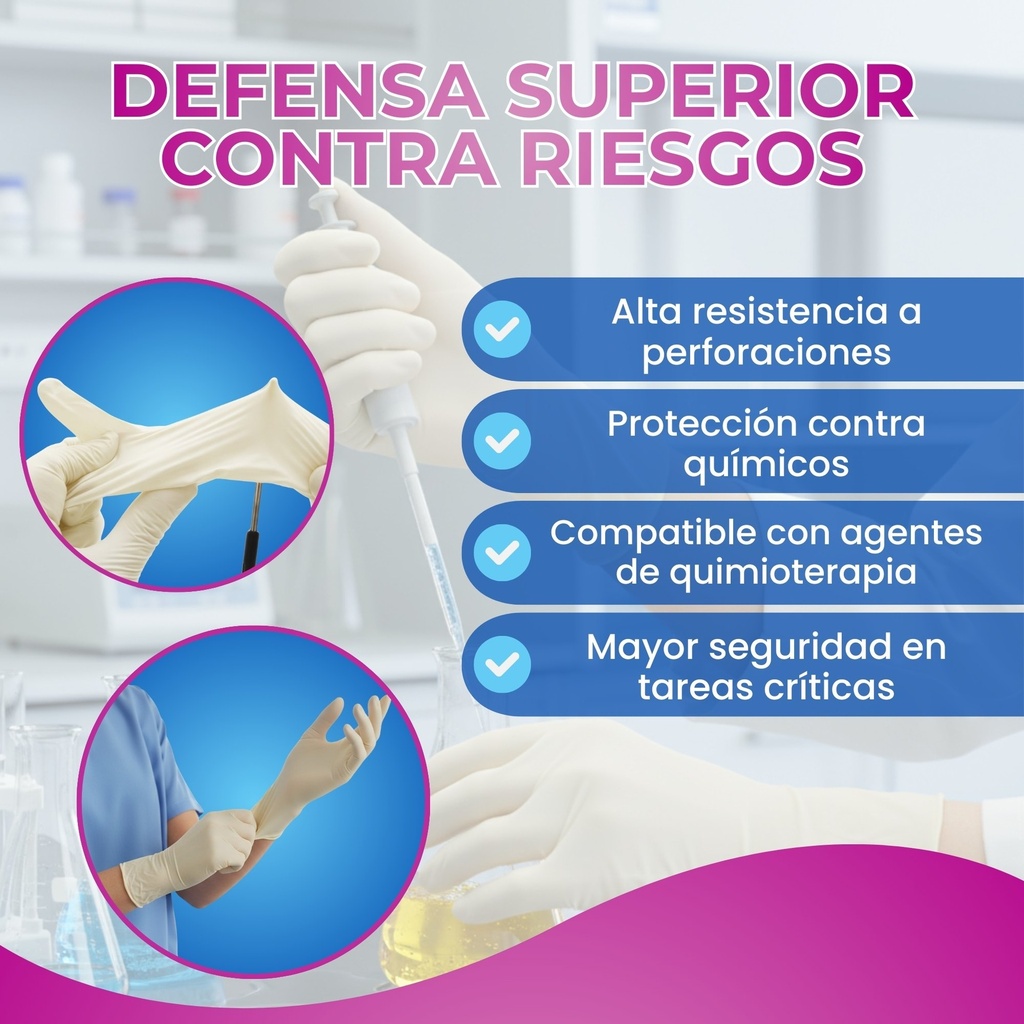 guantes médicos precio por caja