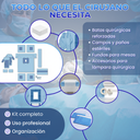 Set estéril para cirugía abdominal en clínicas y hospitales