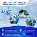 Sistema de electrocirugía con potencia regulable para tejidos blandos y cirugía vascular