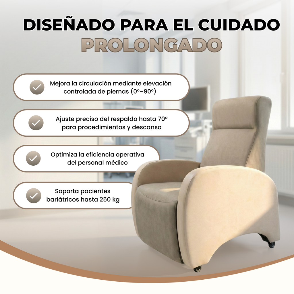 Sillón reclinable clínico para hospitales y centros médicosInnCare