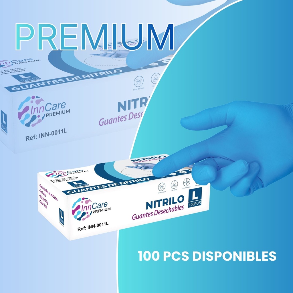 guantes de nitrilo resistentes