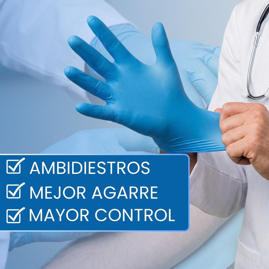 guantes de nitrilo InnCare