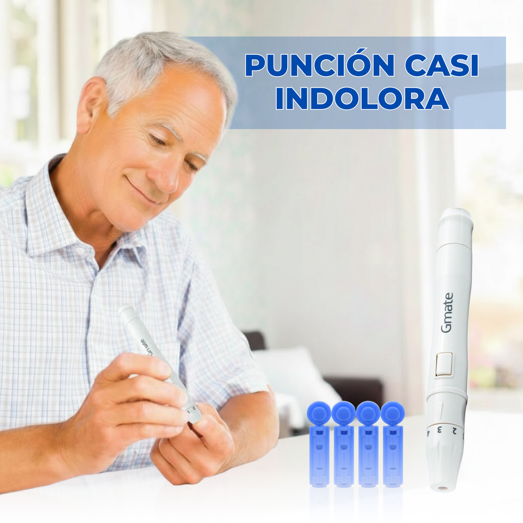 Medidor de glucosa confiable con resultados instantáneos