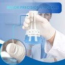 guantes médicos blancos