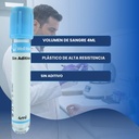 tubo de extracción azul 4ml