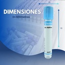 tubo tapa azul 4ml