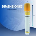 tubo amarillo de laboratorio 4ml