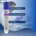 tubo de extracción morado 3ml