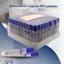 tubo anticoagulante EDTA 3ml