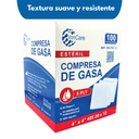Compresa de Gasa  4x4, 40S  20 x 12 Steril InnCare  UNIDADES