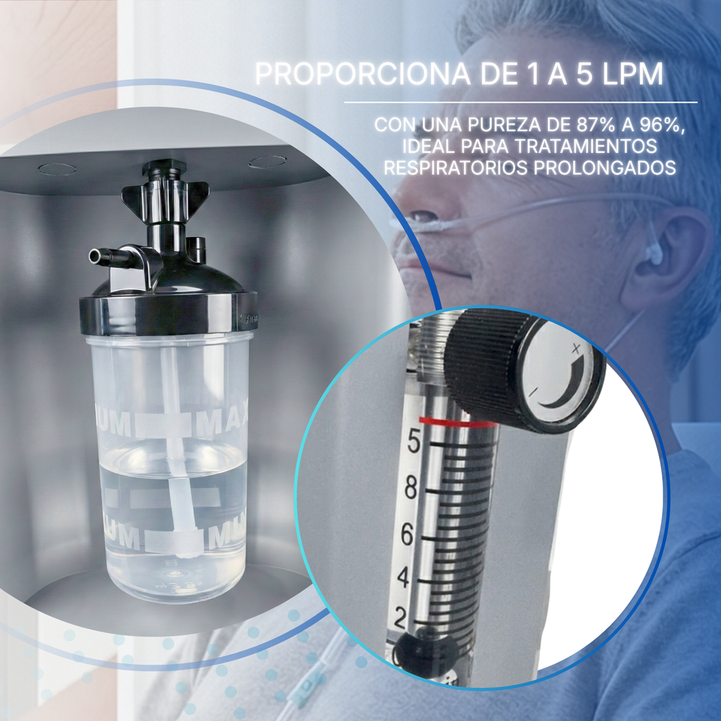 concentrador de oxígeno 5 litros venta dominicana
