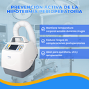equipo médico para mantener la temperatura corporal del paciente en cirugía
