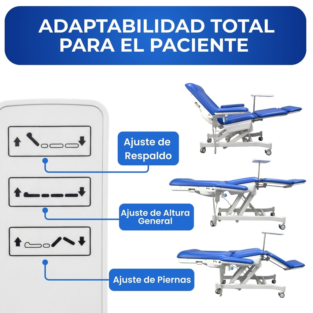 Sillón para Hemodiálisis Eléctrico InnCare
