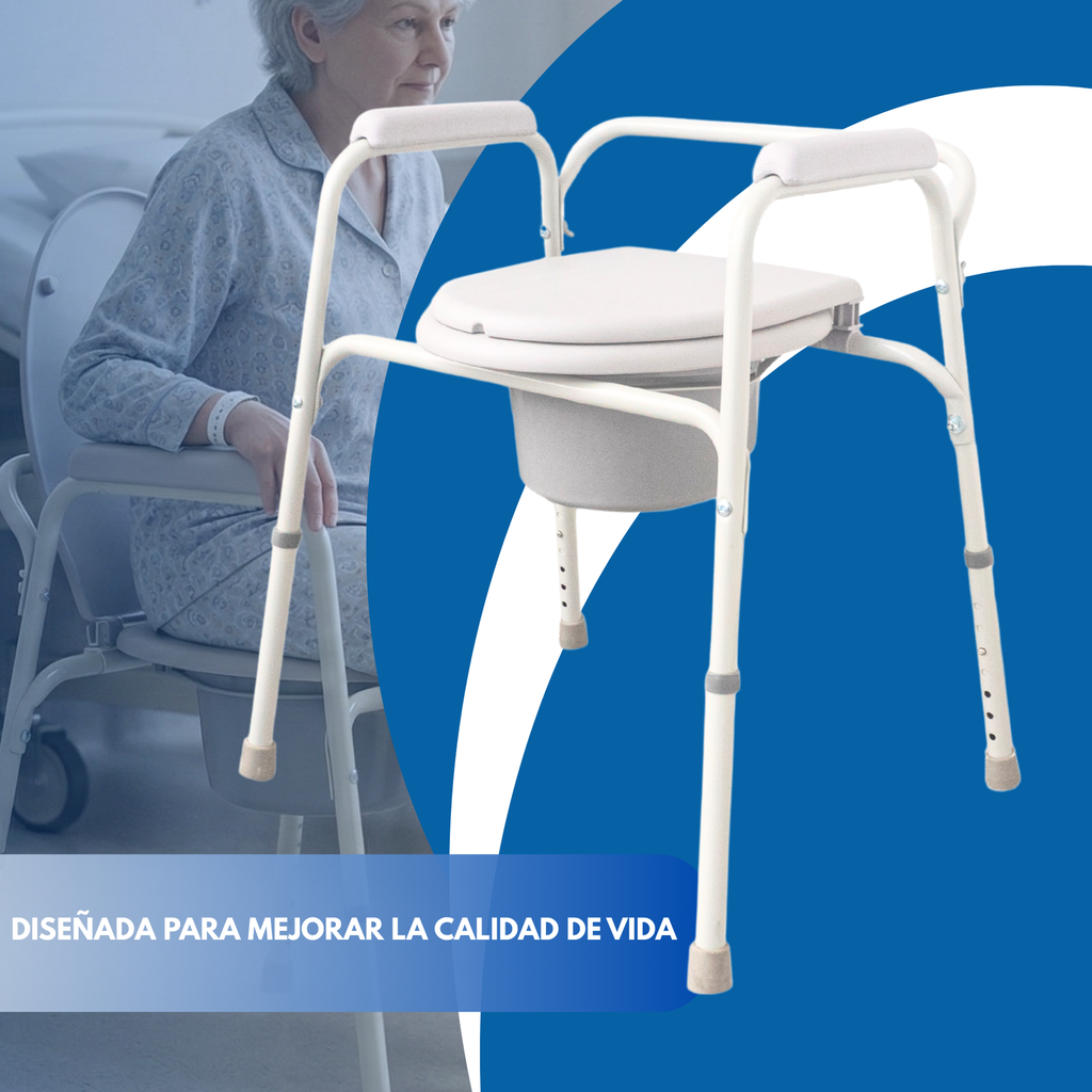 silla con inodoro desmontable de alta resistencia