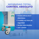 carro de paro hospitalario