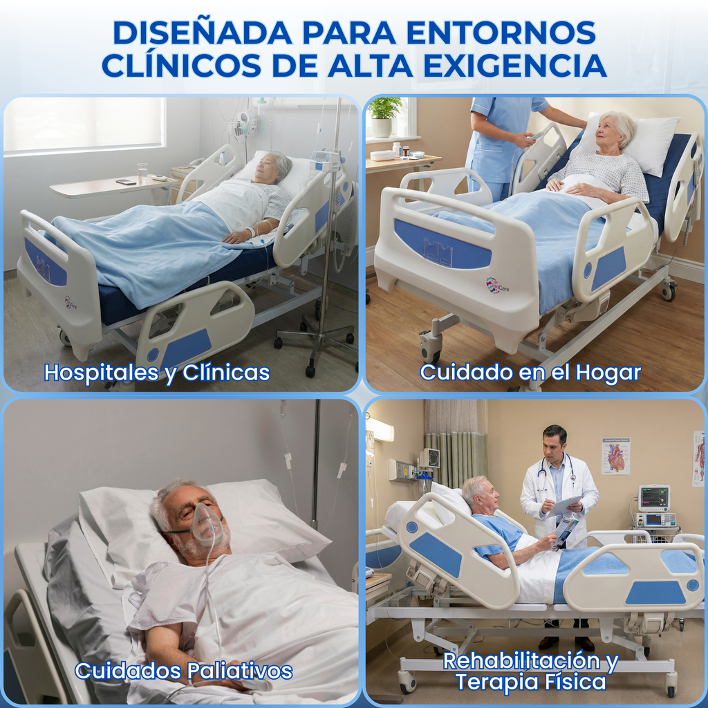 cama eléctrica de 5 posiciones con control remoto