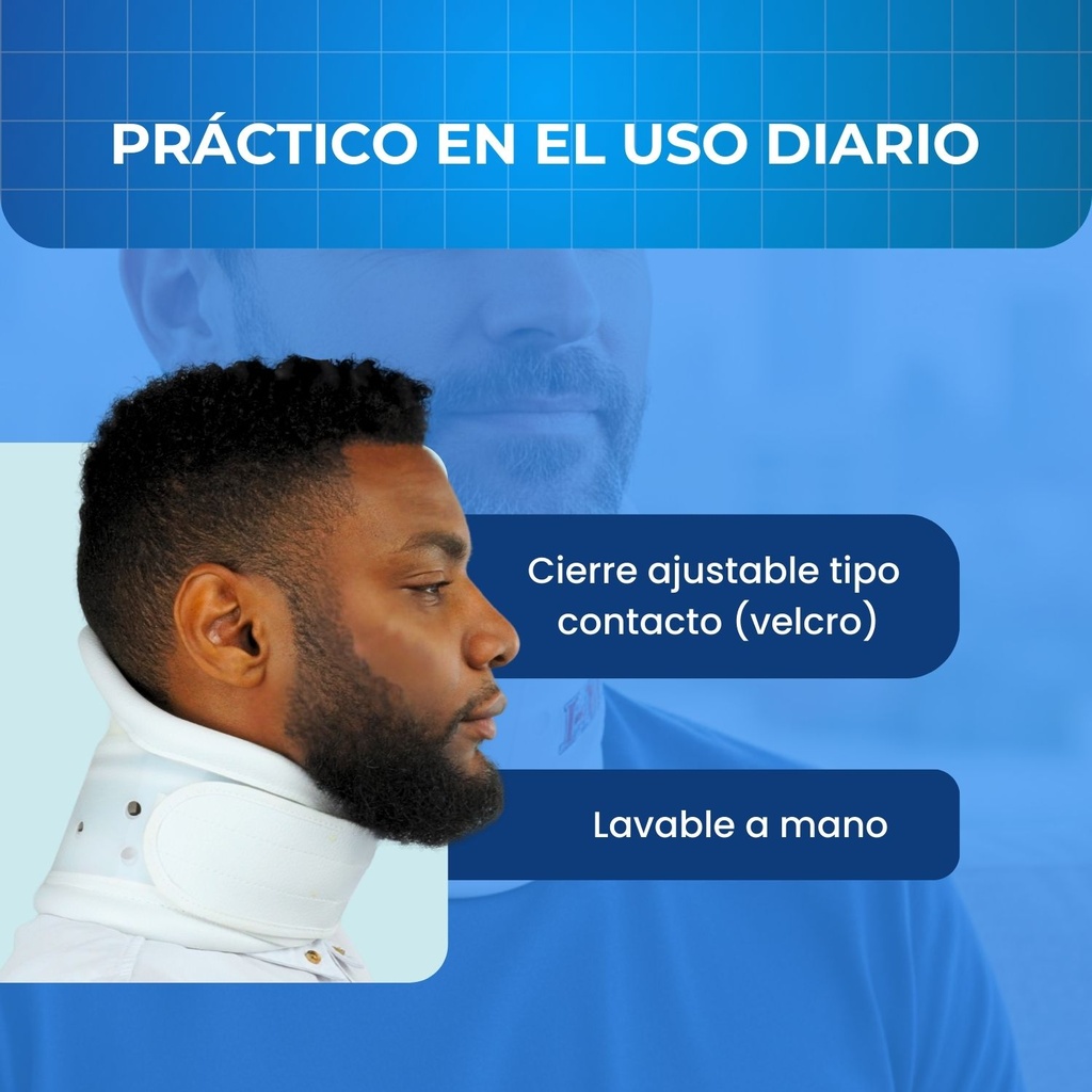 Collarin Cervical Rigido con Mentonera