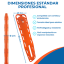 Tabla espinal profesional para Defensa Civil Dominicana