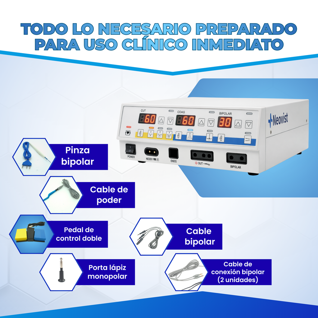 electrocauterio medico de alta frecuencia para cirugia generalt