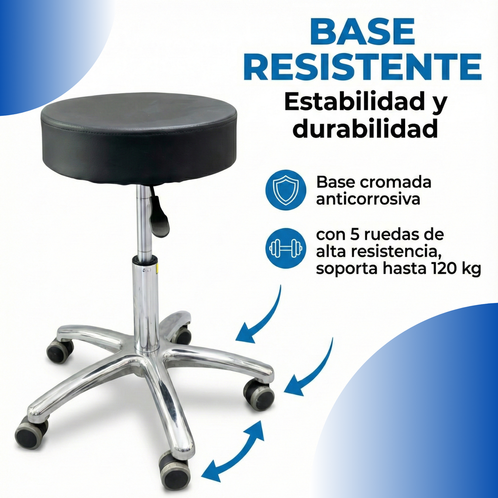 taburete medico sin respaldo precio