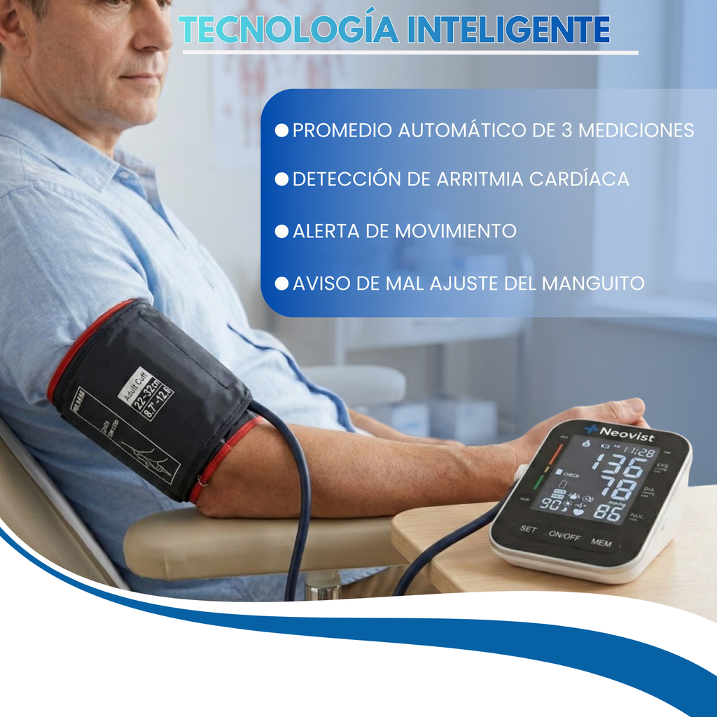 tensiometro digital medico para control de hipertension