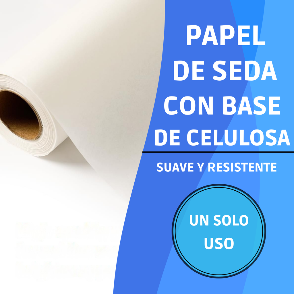 Rollo de papel para camilla hospitalaria desechable