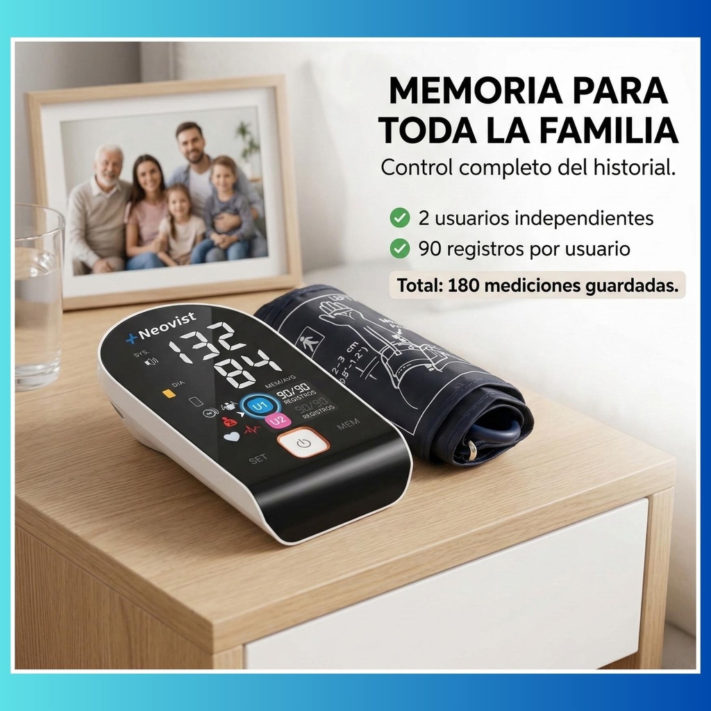 medidor de presión con pantalla grande