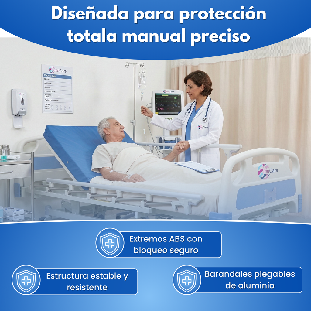 cama hospitalaria para paciente en casa