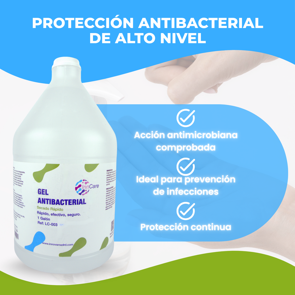 gel antibacterial hospitalario