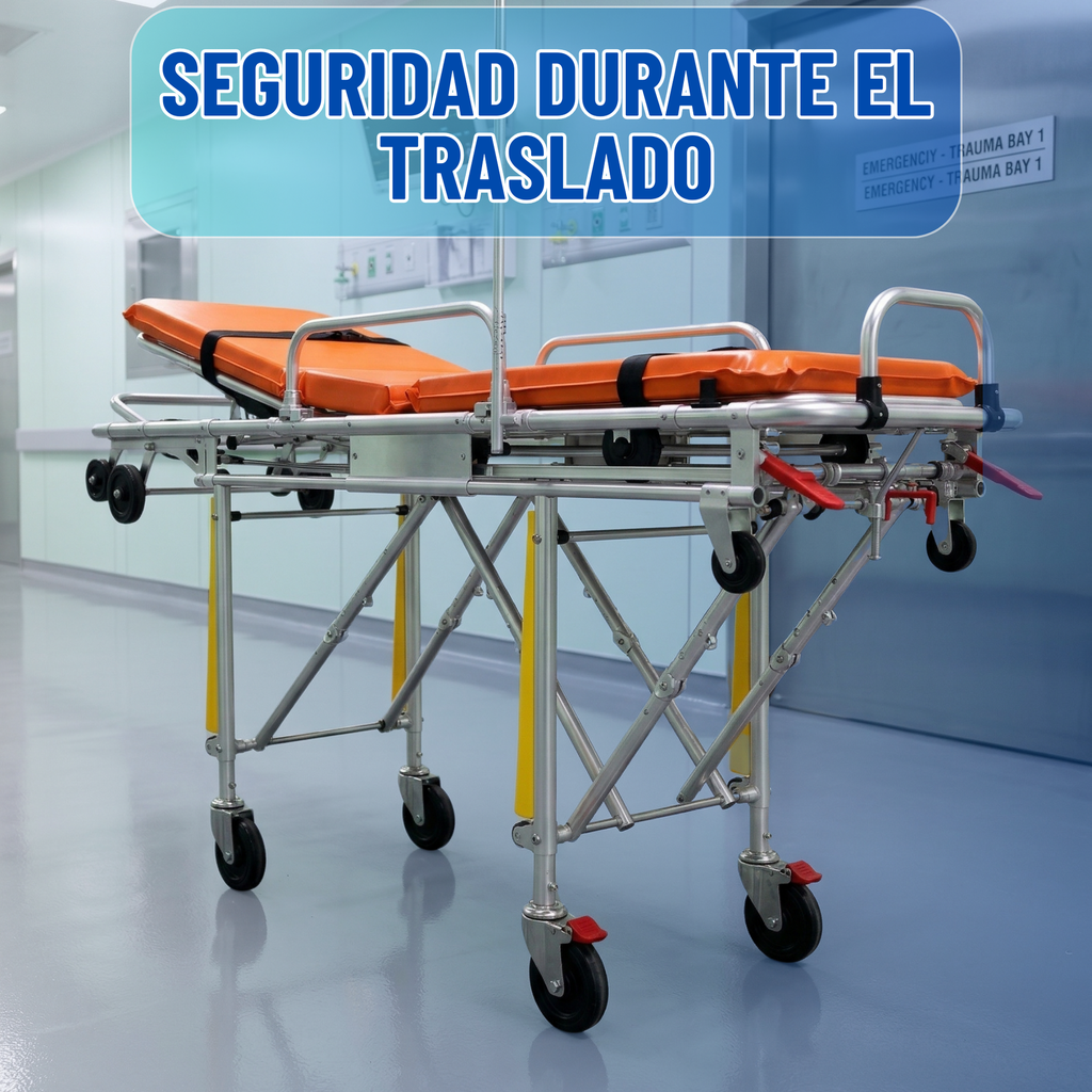 camilla de transporte de pacientes
