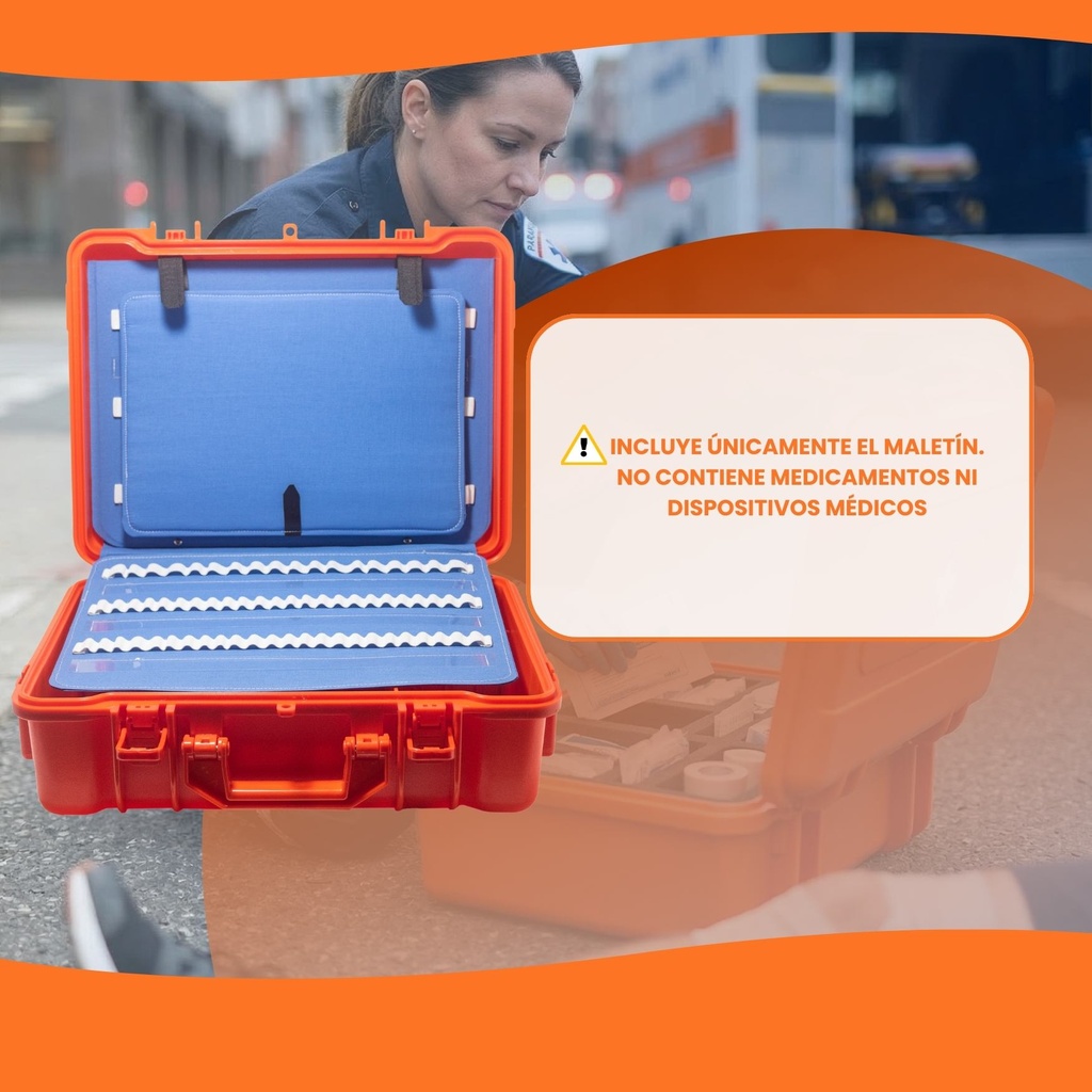 maletín de primeros auxilios avanzado