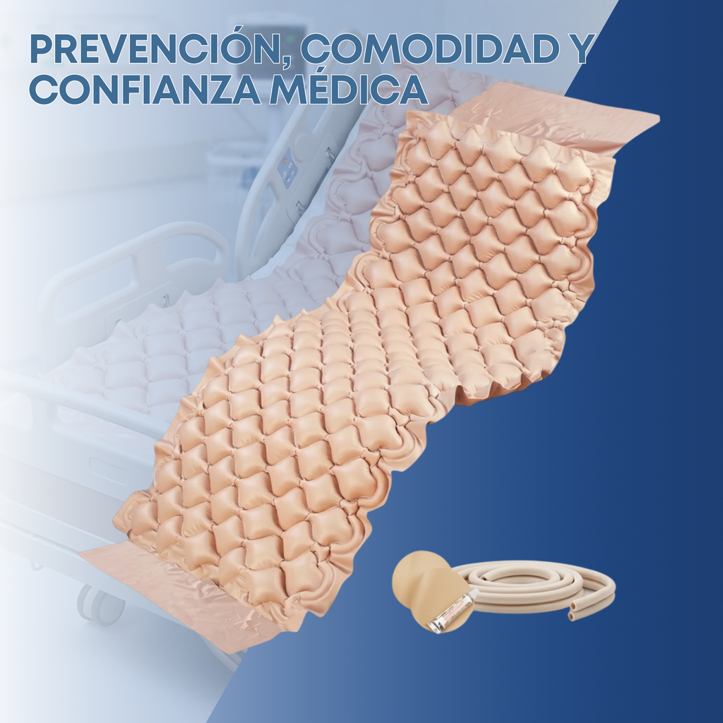 colchón antiescaras para pacientes postrados