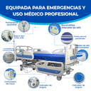Cama hospitalaria eléctrica avanzada para cuidados médicos