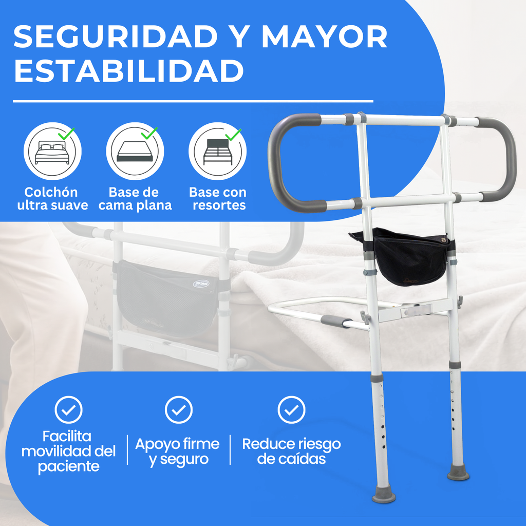 barandal para cama hospitalaria adulto precio