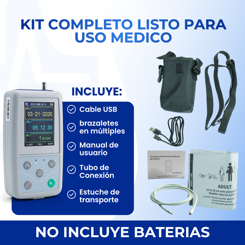 mapa para monitorear la presion arterial precio