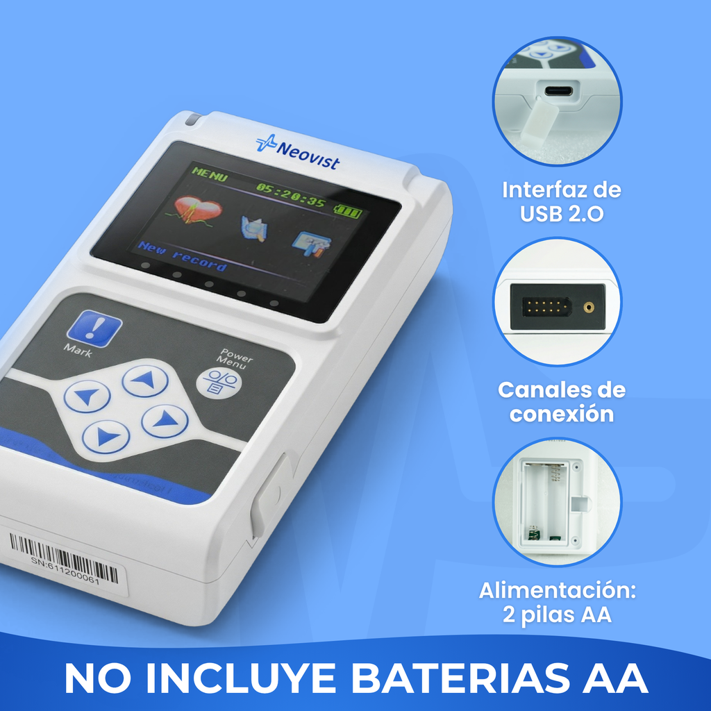 monitoreo cardíaco ambulatorio 24h clínica hospital