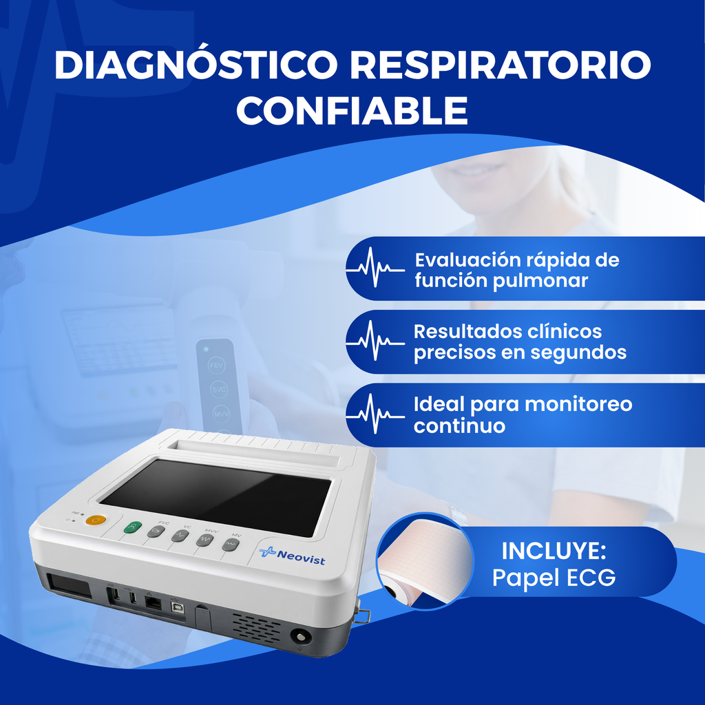 equipo para pruebas pulmonares precio