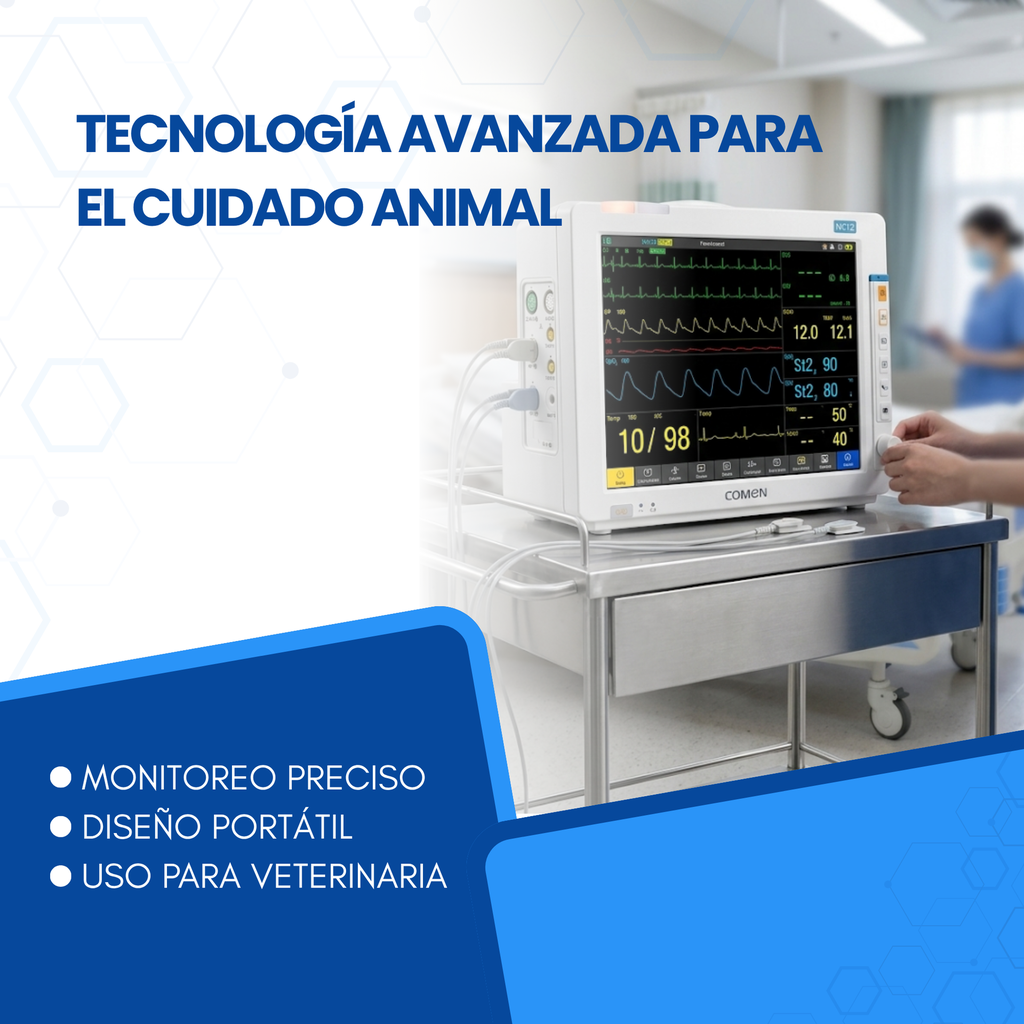 monitor veterinario profesional para clínica veterinaria