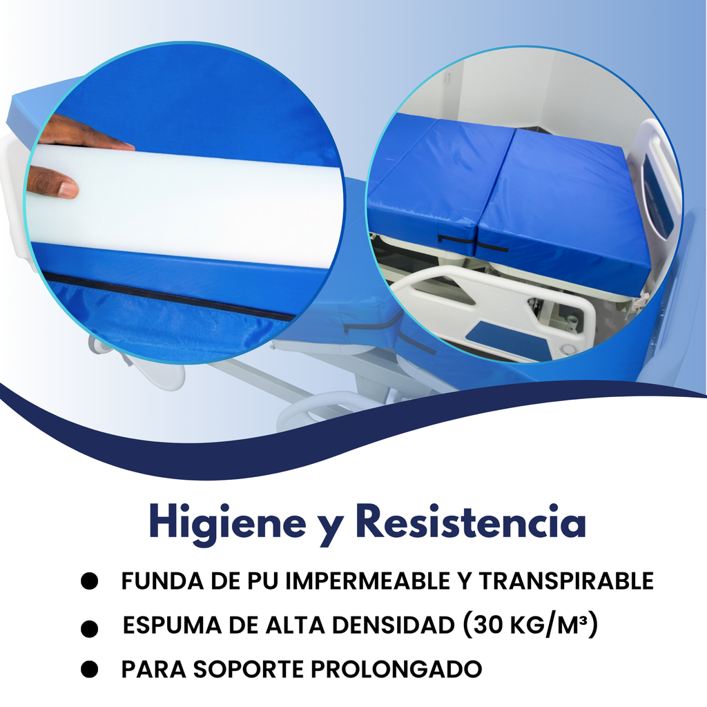 colchón para pacientes encamados hospital