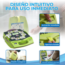 monitor de ritmo cardíaco con desfibrilación automática