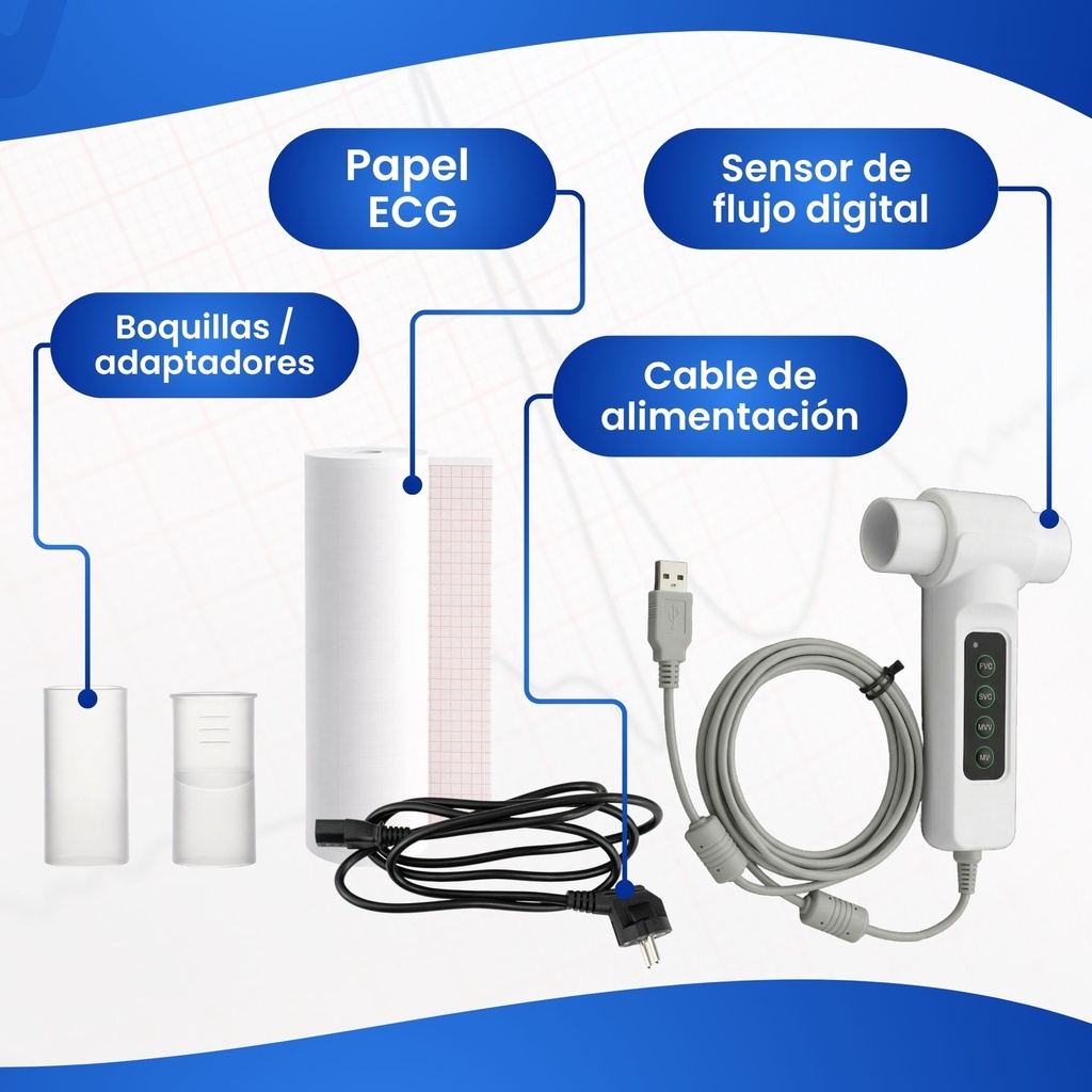 Espirómetro Digital Neovist NV-Y0018
