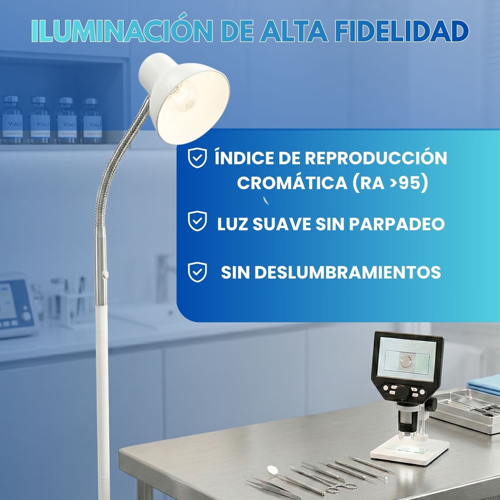lámpara de examen médico precio