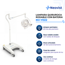 Lampara Quirurgica Rodable Con Bateria  Neovist 