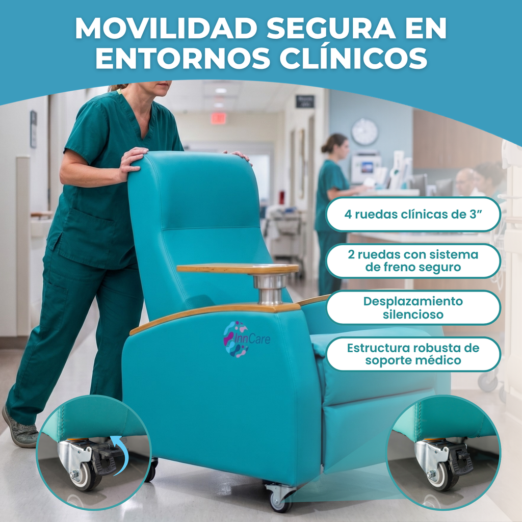 silla para cuidar enfermos ospital