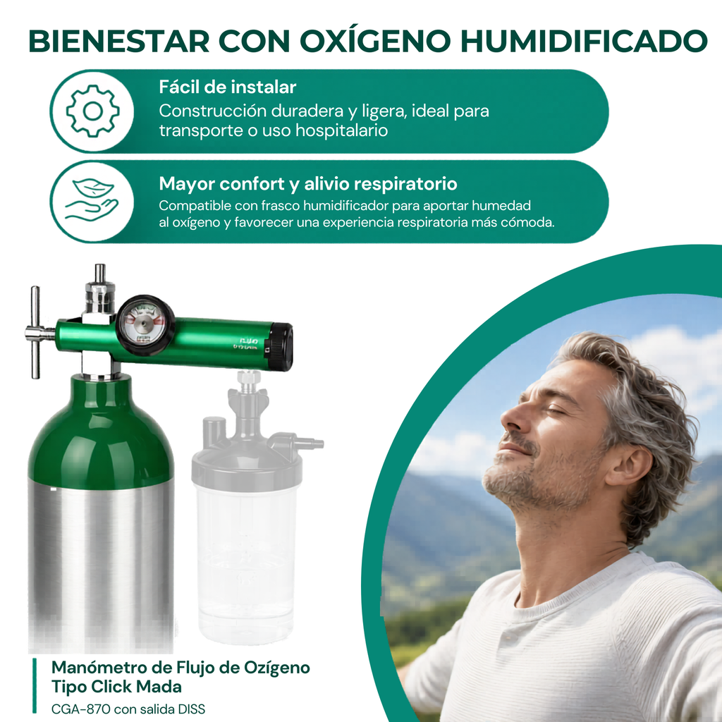 manometro para tanque de oxigeno