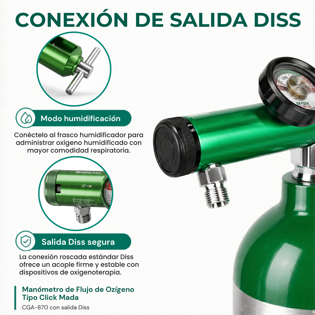 flujometro oxigeno medicinal rd precio