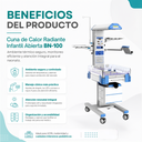 Cuna de Calor Radiante, Cuna Térmica Infantil Abierta Dizon