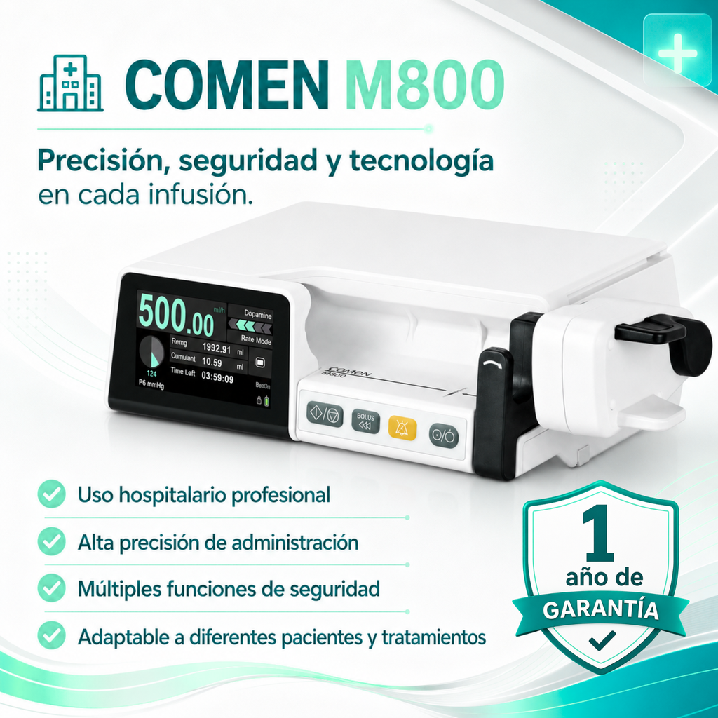 Bomba de Infusión de Jeringa Comen