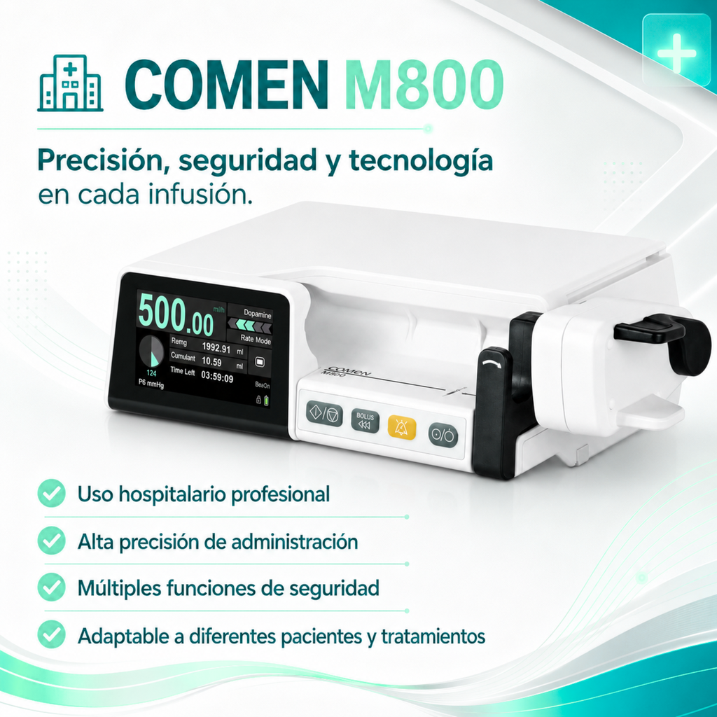 Bomba de Infusión de Jeringa Comen