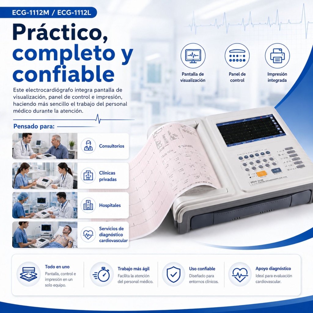 Resultados claros al instante – Más confianza en cada evaluación